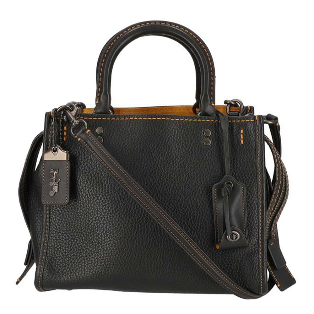 Coach Rogue 25 Glove Tan Pebble Leather 2way Bag